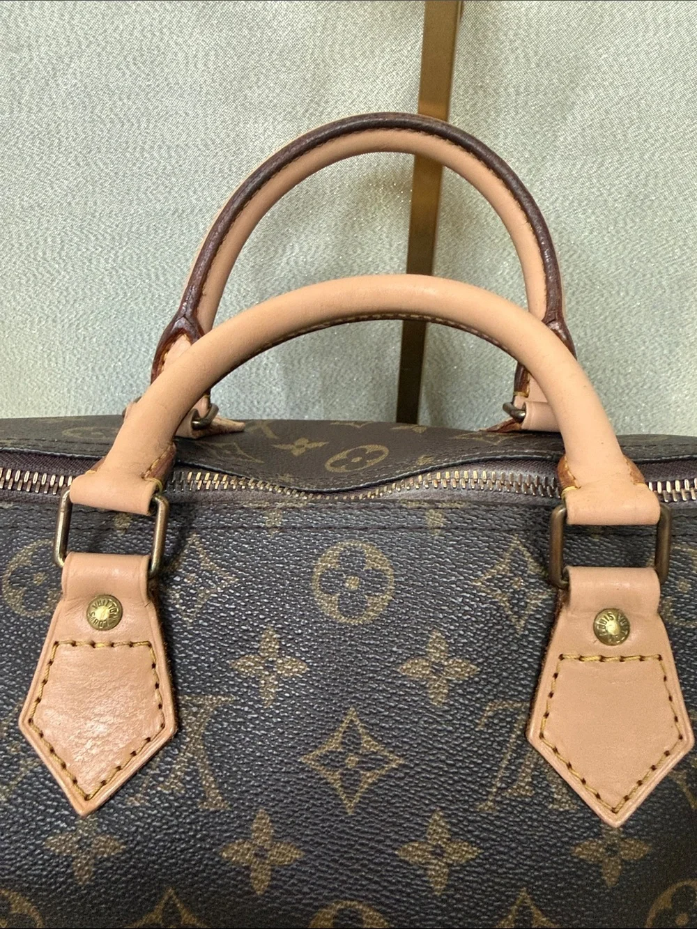 Louis Vuitton Brown Monogram Canvas Speedy 30